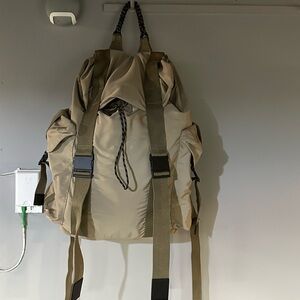 All Saints recycled mars backpack